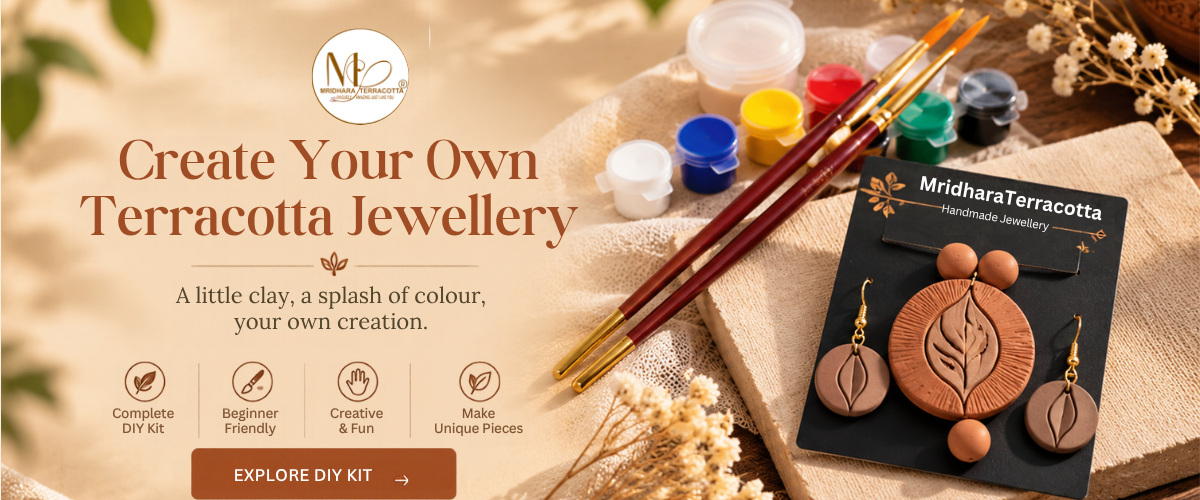 DIY painting kit by mridharaterracotta